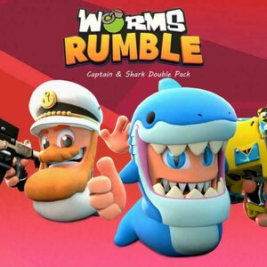 Worms Rumble Captain and Shark Double Pack DLC (PC) kép