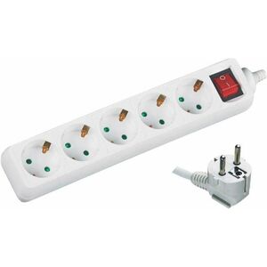 5 Plug 5 m Switch (EXTS-5S5M-SW-WL) kép