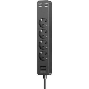 4 Plug + 3 USB 1, 8 m Switch (WL10) kép