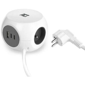 3 Plug + 3 USB 1, 5 m (AC2425) kép