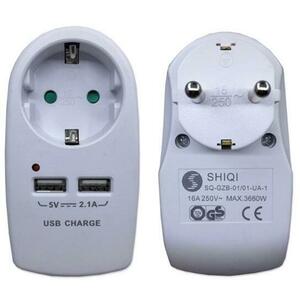 1 Plug + 2 USB (BH1622) kép