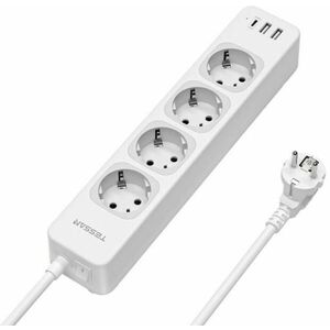 4 Plug + 3 USB 2 m (TS-307-C) kép