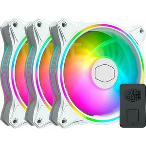 MasterFan MF120 HALO 3in1 White Edition (MFL-B2DW-183PA-R1) kép