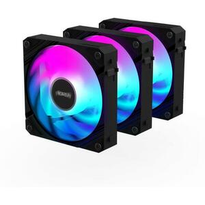 Aorus Ez Chain 120 Black 3-Pack ARGB (GA-GP-ECFAN1203) kép