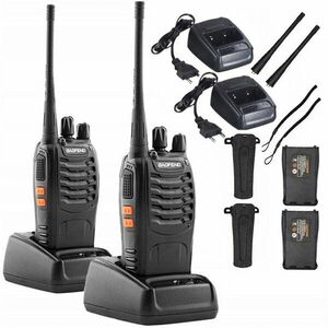 Walkie-talkie rádió, 2 db (Baofeng) kép