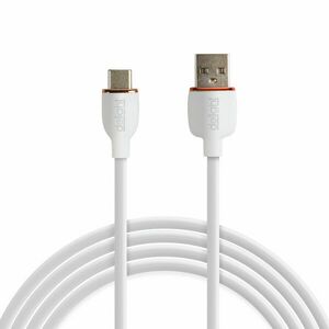 Adatkábel - Type-C / USB-A - fehér - 1 m - 2.4A - 12 W kép