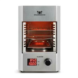 Klarstein Steakreaktor 2.0 – Stainless Steel Edition, beltéri grillsütő, 1600 W, 850 ° C kép