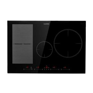 Klarstein Delicatessa 77 Hybrid, beépített indukciós főzőlap, 7000 W, 4 zóna, fekete kép