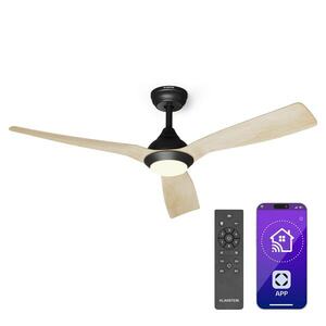 Klarstein Fiji Flow 2 az 1-ben Smart, mennyezeti ventilátor, Ø 152 cm, LED lámpa, távirányító, vezérlés applikáción keresztül, 2 menetirány kép