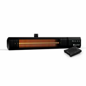 Blumfeldt Gold Bar Slim 2000 W sugárzó fűtőtest, 9 fokozat, WiFi funkció, érintésvezérlés, távirányító, IP 65 kép