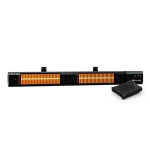 Blumfeldt Gold Bar Slim 3000 W-os sugárzó fűtőtest, 9 fokozat, WiFi funkció, érintésvezérlés, távirányító, IP 65 kép