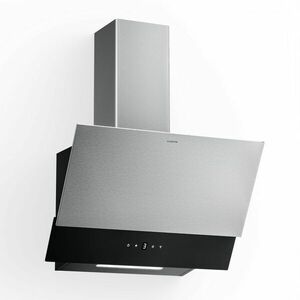 Klarstein Verosteel páraelszívó, Elegáns, minimalista, nagy teljesítményű, A energiaosztály, 624 m³/h, 60 cm kép