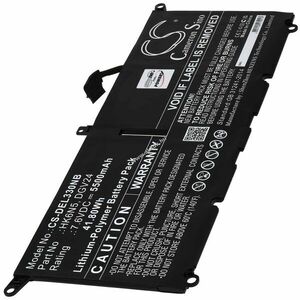 Helyettesítő akku Dell Inspiron 13-5390-D1305S laptophoz kép