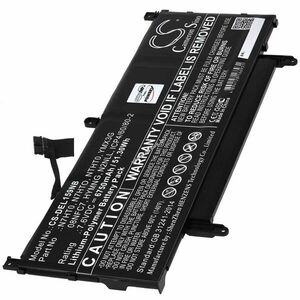 Helyettesítő akku Dell Latitude 15 9510 AL9510 laptophoz kép