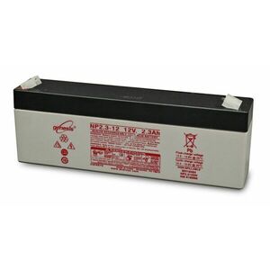 Ólom akku 12V 2, 3Ah Enersys Hawker AGM GENESIS típus NP2.3-12 VDS-minősítéssel kép