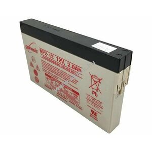 Ólom akku 12V 2Ah Enersys NP2-12, HK-NP2-12 kép