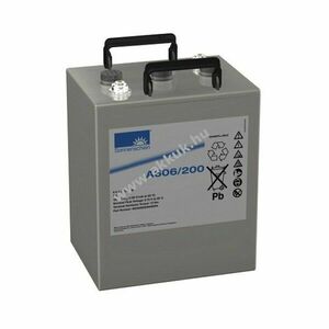 Exide Sonnenschein A606/200 akku 6V, 200Ah csatlakozó: M8 kép
