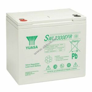 Ólom akku 12V 80Ah (YUASA) típus SWL2300EFR kép