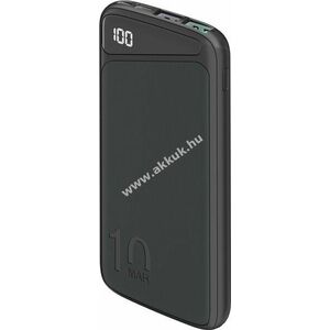 Goobay powerbank, gyorstöltés, 10000mAh, fekete (USB-C, PD, QC 3.0) - Kiárusítás! kép