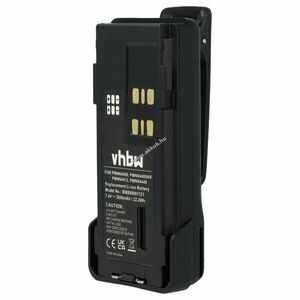 Helyettesítő akku Motorola DP4000, XPR3500 7.4V, Li-Ion, 3000mAh kép