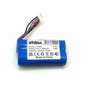 Helyettesítő akku Revell típus 24056, 2406, 43986, 440704 Li-Ion, 7.4V, 1800mAh - Kiárusítás! kép