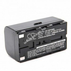 Helyettesítő akku Topcon típus BT-61Q 4400mAh kép