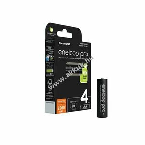 Panasonic eneloop pro AA ceruza akku 2500mAh 4db/csomag kép