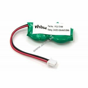 Helyettesítő BIOS elem Sony Vaio PCG-7134M 2.4V, NI-MH, 20mAh kép