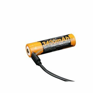 Fenix ARB-L18-3400U 18650 Li-Ion akku 3400mAh Mikro USB csatlakozóval kép