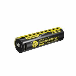 Nitecore akku 18650 NL1836R 3.6V, 3600mAh, 2A, USB-C csatlakozóval kép
