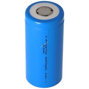 32700 napelemes cella 3, 2V 6000mAh 70, 6x32, 4mm Flat Top LiFePO4 kép