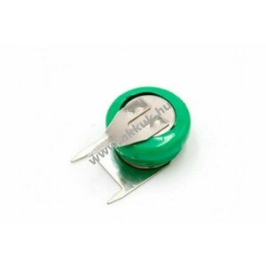 Gombakku típus V40H (1 cellás), 3 pólusú NI-MH 1.2V 40mAh - Kiárusítás! kép