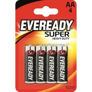 EVEREADY Super Heavy Duty AA ceruza elem R6 4db/csomag kép