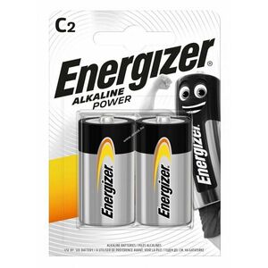 Energizer Alkaline Power bébi C LR14 baby elem, 2db/csomag kép