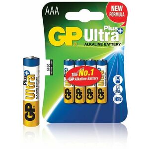 GP elem Ultra Plus LR03 Micro AAA 4db/csom. - Kiárusítás! kép