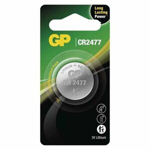 GP Lítium gombelem CR2477 1db/csomag kép