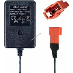 Helyettesítő hálózati töltő elektromos gyerek járműhöz , négyzet alakú csatlakozó kép