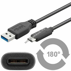 Goobay USB superspeed kábel 3.1 USB-C -> USB 3.0 A csatlakozó - 1m - Kiárusítás! kép