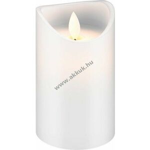 Goobay igazi viaszgyertya LED lámpával 7, 5 x 12, 5cm meleg fehér szín(2700K) led mécses - Kiárusítás! kép