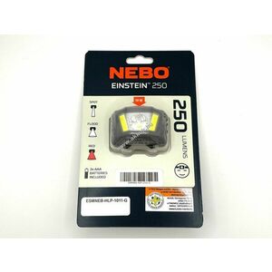 NEBO EINSTEIN 250 fejlámpa, 250lm-30lm - A készlet erejéig! kép