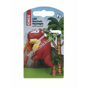 Emos LED dínós kulcstartó T-rex - Kiárusítás! kép