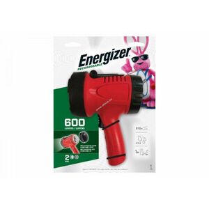 Energizer újratölthető kézi fényszoró akkus lámpa, 600lm, piros - A készlet erejéig! kép