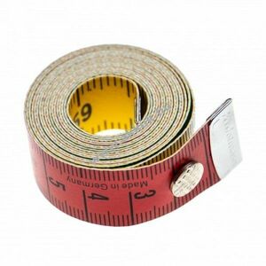 150cm-es mérőszalag, cm és inch méréssel kép