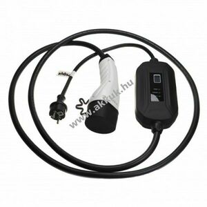 Hálózati töltőkábel elektromos autóhoz, plug-in hibrid, Type2, 1-fázisú, 16A, 3, 5kW, 3m kép