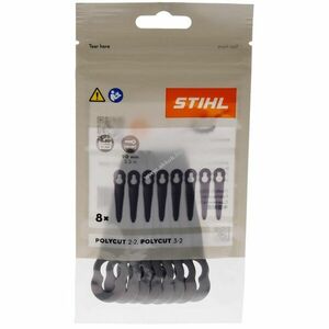 8db Stihl eredeti műanyag pótkés PolyCut 2-2 és PolyCut 3-2 , 40080071000 kép