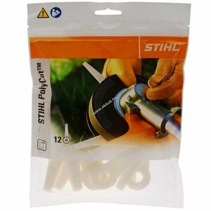 12db Stihl eredeti műanyag pótkés für PolyCut 6-3, 7-3, 20-3, 41-3 , 41110071001 kép