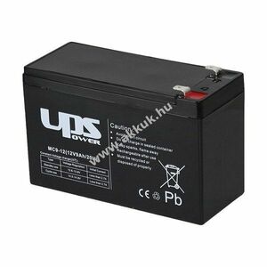 Ólom akku (UPS POWER) 12V 9Ah típus BT9-12 (csatlakozó: F2) kép
