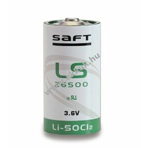 SAFT lithium elem LS26500 Plus - C 3, 6V kb. 8, 5Ah (Li-SOCl2) - Kiárusítás! kép