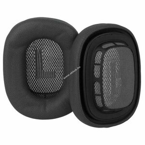 Helyettesítő fejhallgató szivacs Apple AirPods Max, fekete 1pár - A készlet erejéig! kép