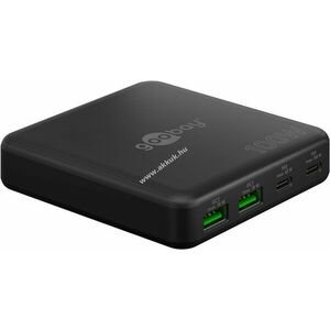 USB-C Power Delivery asztali töltő, 100W, fekete kép